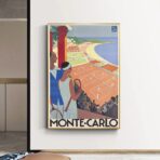vintage poster monte carlo