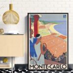 vintage poster monte carlo