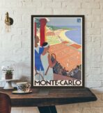 vintage poster monte carlo