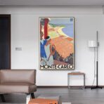 vintage poster monte carlo
