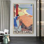 vintage poster monte carlo