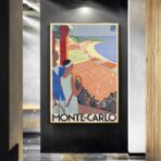 vintage poster monte carlo