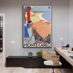 vintage poster monte carlo