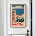 vintage montreal poster