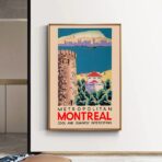 vintage montreal poster
