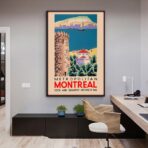 vintage montreal poster