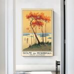vintage poster morbihan