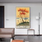 vintage poster morbihan