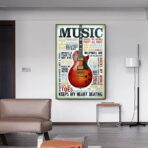 vintage music poster