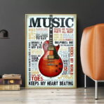 vintage music poster