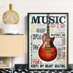 vintage music poster