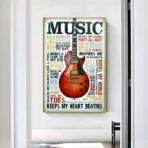 vintage music poster