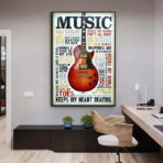 vintage music poster
