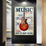vintage music poster