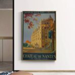 vintage poster nantes
