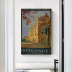 vintage poster nantes