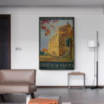 vintage poster nantes