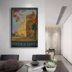 vintage poster nantes