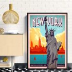vintage new york poster 1