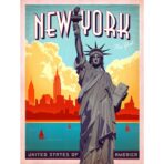 vintage new york poster 1