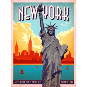 vintage new york poster 1