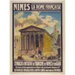 vintage poster nimes