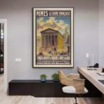 vintage poster nimes