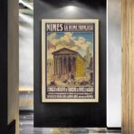 vintage poster nimes