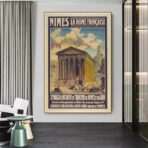 vintage poster nimes