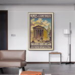 vintage poster nimes
