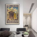 vintage poster nimes