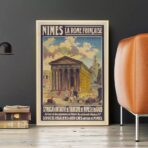 vintage poster nimes