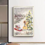 vintage christmas poster 1