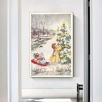 vintage christmas poster 1