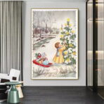 vintage christmas poster 1