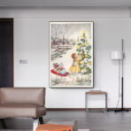 vintage christmas poster 1