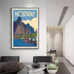 vintage poster norway
