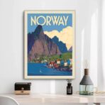 vintage poster norway
