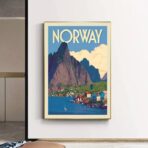 vintage poster norway