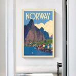 vintage poster norway
