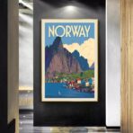 vintage poster norway