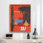 vintage poster new caledonia