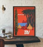 vintage poster new caledonia