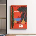 vintage poster new caledonia