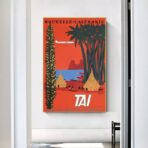 vintage poster new caledonia
