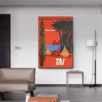 vintage poster new caledonia
