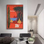 vintage poster new caledonia