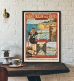 vintage oleron poster