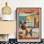 vintage oleron poster