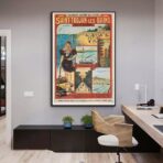 vintage oleron poster